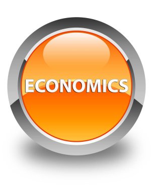 Ekonomi parlak turuncu yuvarlak düğme