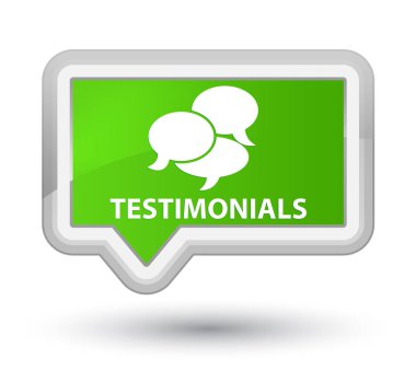 Görüşler (yorum simgesi) asal yumuşak yeşil bayrak düğmesini