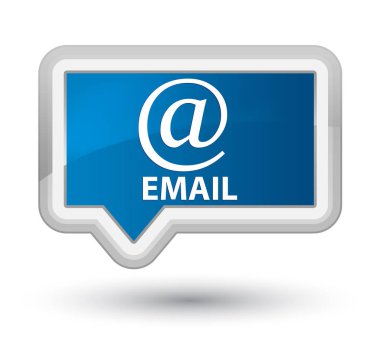 E-posta (adresi simgesi) baş mavi bayrak düğmesini