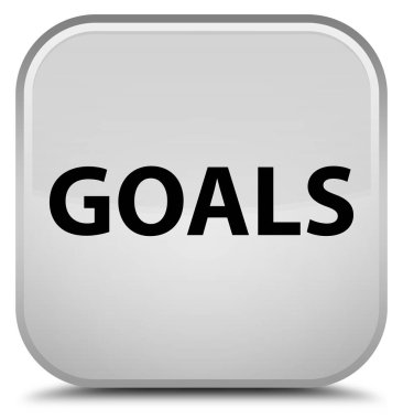 Gol özel beyaz kare düğme