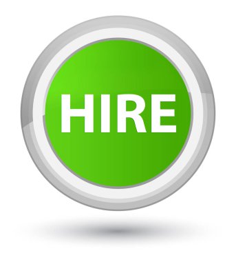 Kiralık asal yumuşak yeşil yuvarlak düğmesi