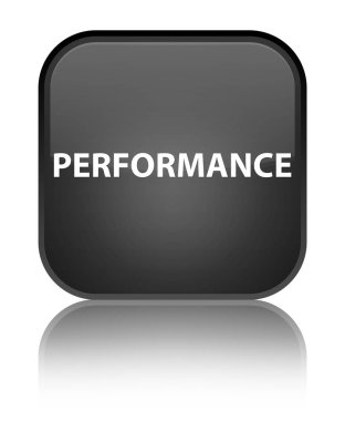 Performans özel siyah kare düğme