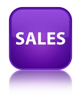 Satış özel mor kare düğme