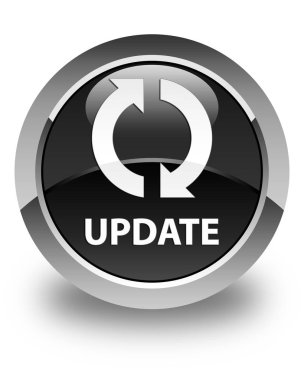 Parlak düğme siyah güncelleştirmek