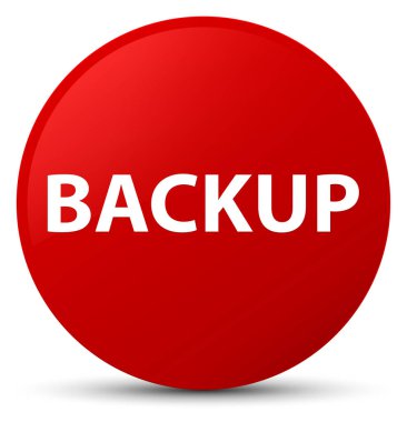 Yedek kırmızı yuvarlak düğmesi