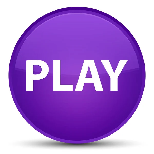 Play special purple round button