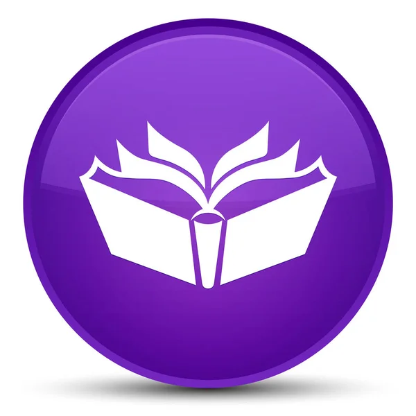 Icône de traduction bouton rond violet spécial — Photo