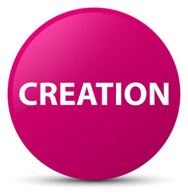 Oluşturma pembe yuvarlak düğmesi