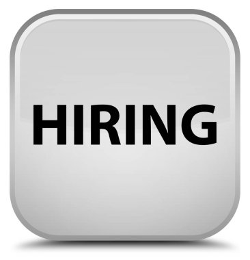 Özel beyaz kare düğme işe