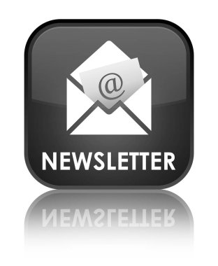 Bülten özel siyah kare düğme