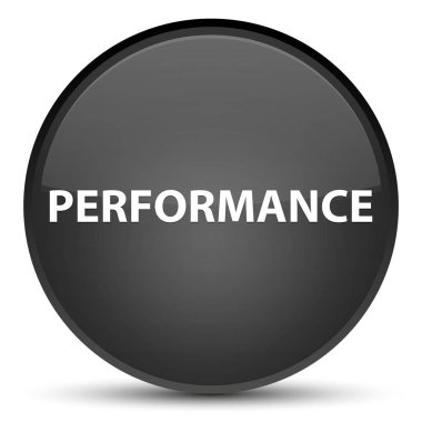 Performans özel siyah yuvarlak düğmesi