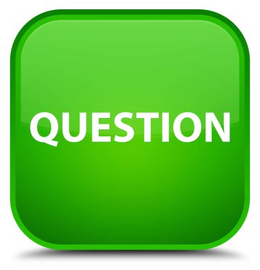 Soru özel yeşil kare düğme