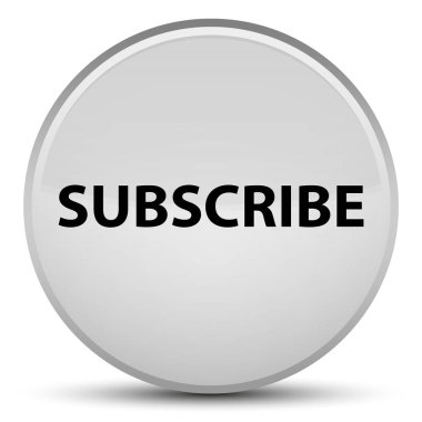 Özel beyaz yuvarlak düğmesini abone