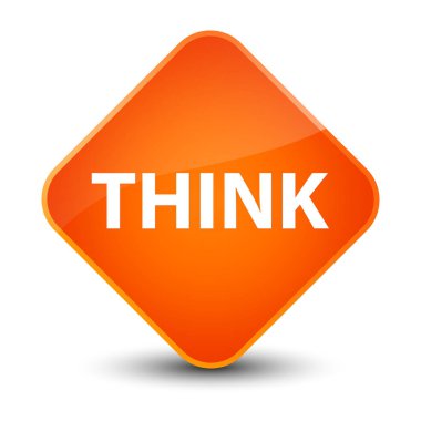 Zarif Turuncu elmas düğmesini düşünüyorum