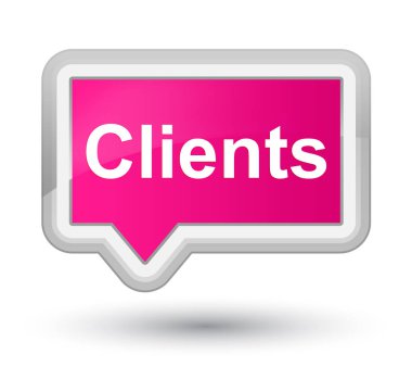 İstemcileri ana pembe banner buton