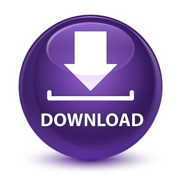 Cam gibi mor yuvarlak düğmesini indir