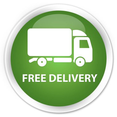 Ücretsiz teslimat sigorta primi yumuşak yeşil yuvarlak düğmesi