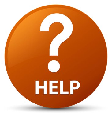 Yardım (soru simgesi) düğmesini kahverengi