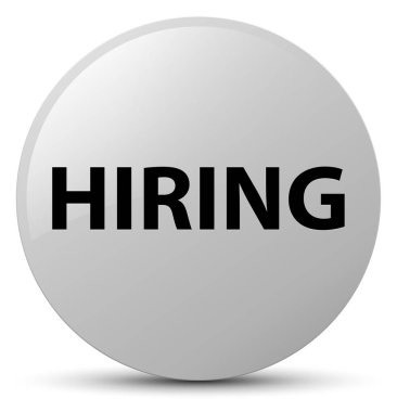 Beyaz yuvarlak düğmesini işe