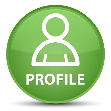 Profil (üye simgesi) özel yumuşak yeşil yuvarlak düğmesi