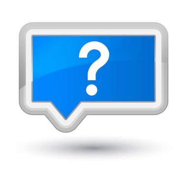 Soru işareti simgesini Ana camgöbeği mavi bayrak düğmesini