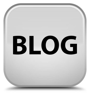 Blog özel beyaz kare düğme