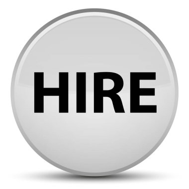 Kiralık özel beyaz yuvarlak düğmesi