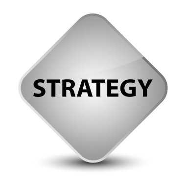Strateji zarif beyaz elmas düğmesi
