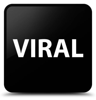 Viral siyah kare düğme