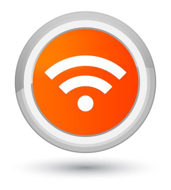 WiFi simgesi turuncu yuvarlak düğmesine asal