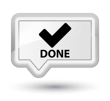 (Simge doğrulama) baş beyaz bayrak düğmesini