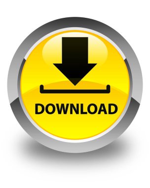 Parlak sarı yuvarlak düğme download