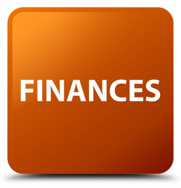 Mali kahverengi kare düğme