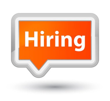 İşe baş turuncu bayrak düğmesini