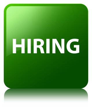 Yeşil kare düğme işe