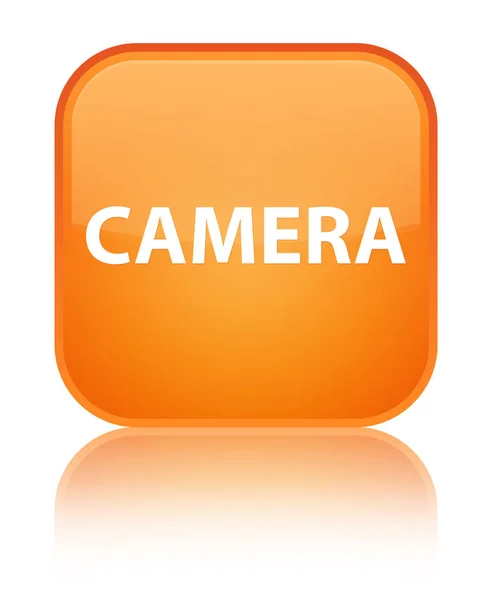 Câmara botão quadrado laranja especial — Fotografia de Stock