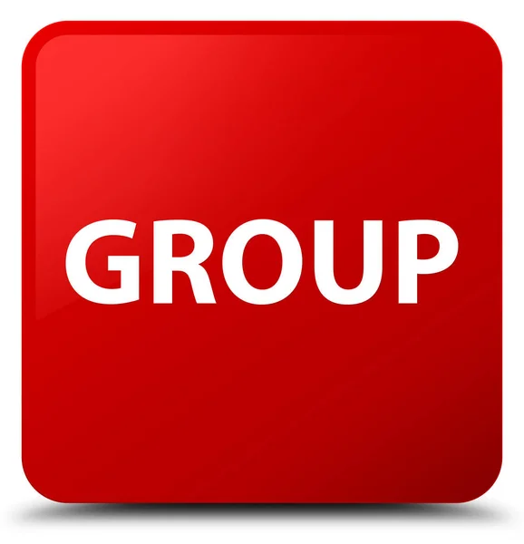 그룹 빨간색 사각형 버튼 — 스톡 사진