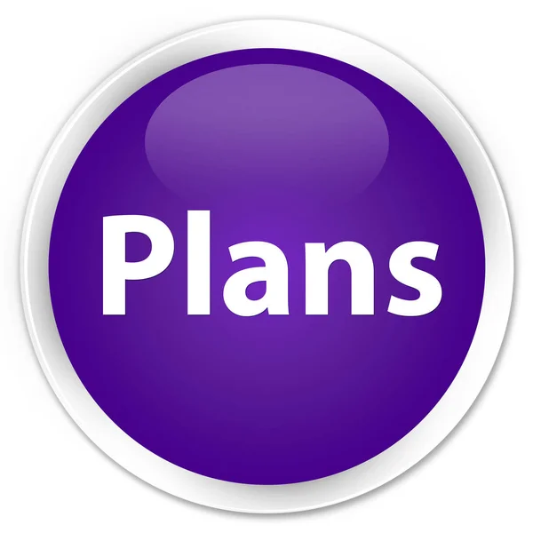 Plany premium fioletowy okrągły przycisk — Zdjęcie stockowe