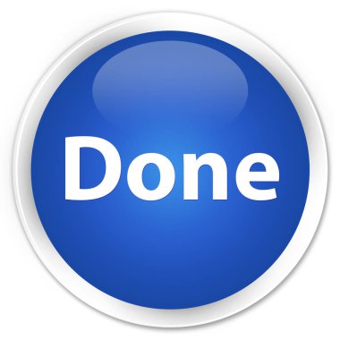 Yapılan prim düğmesini mavi