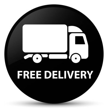 Ücretsiz teslimat siyah yuvarlak düğmesi