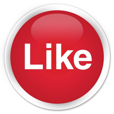 Düğme gibi sigorta primi kırmızı yuvarlak