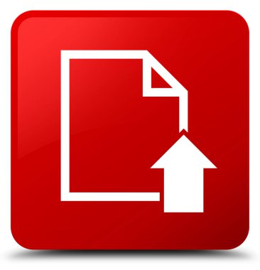 Belge simgesi kırmızı kare düğmesini upload