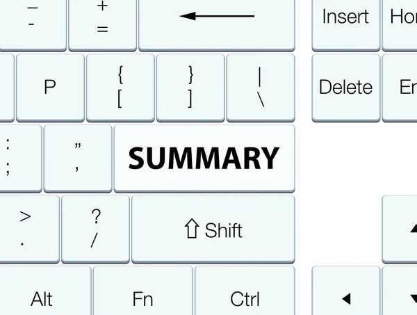 Resumen botón teclado blanco —  Fotos de Stock