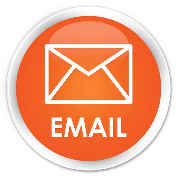 Email premium orange round button