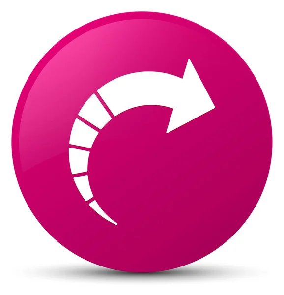 次の矢印アイコン ピンク ラウンド ボタン — ストック写真