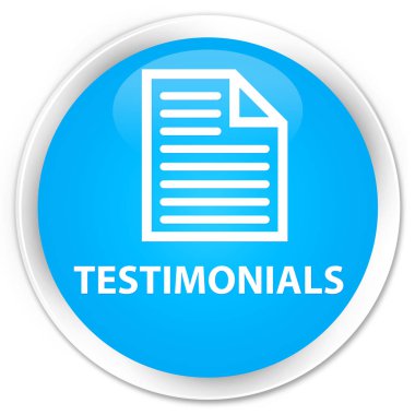 Referansları (sayfa simgesi) sigorta primi camgöbeği mavi yuvarlak düğmesi