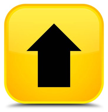 Ok simgesini özel sarı kare düğmesini upload