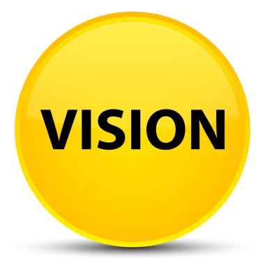 Vizyon özel sarı yuvarlak düğmesi