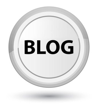 Blog baş beyaz yuvarlak düğmesi