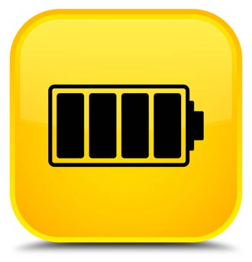 Batarya kutsal kişilerin resmi özel sarı kare düğme